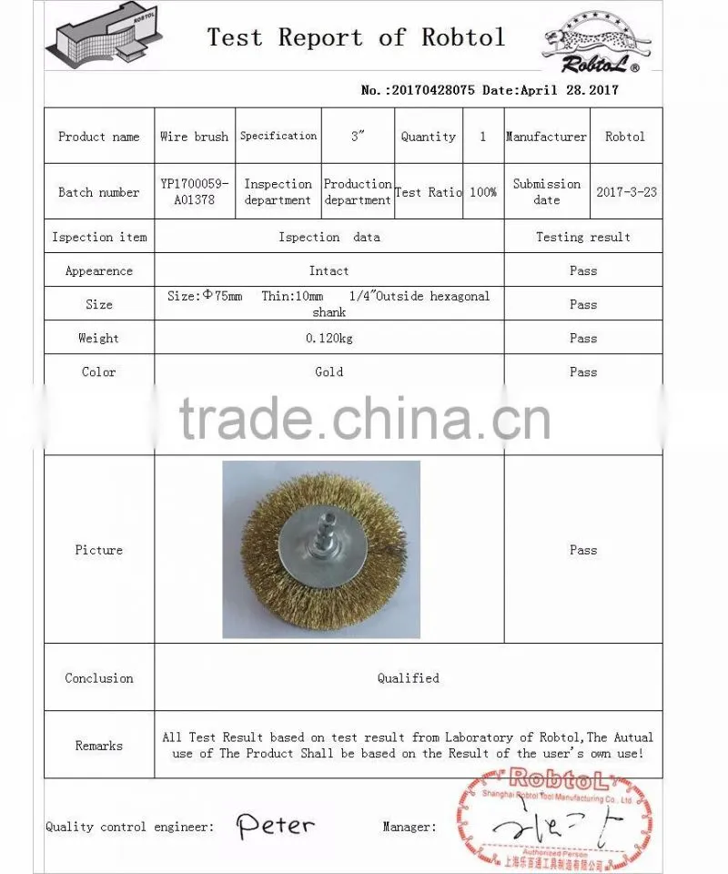 75MM steel wire cup brush wheel twist knot crimped bowl disc abrasive M10 round grinding cheaning brush