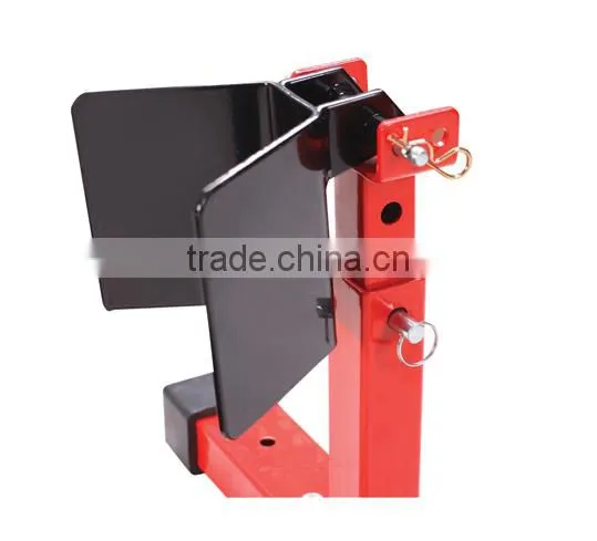 Heavy Duty Adjustable Wheel Chock Bike Motorcycle Stand Mount
