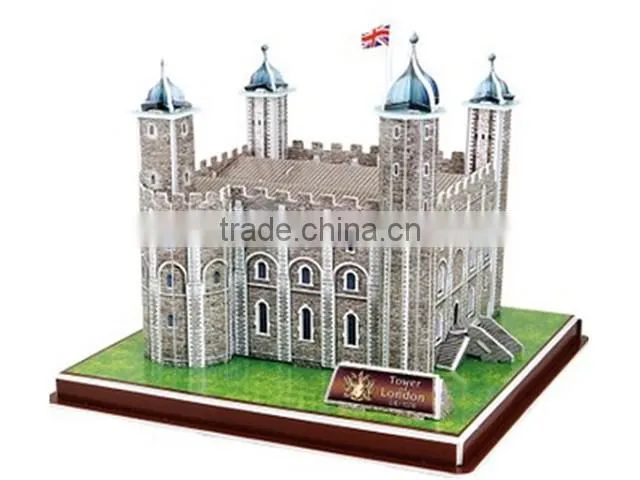 fashion 3D puzzle for kid the building puzzle