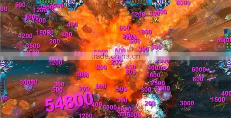Dianfu fishing game Fire kirin fishing game machine in 2016 newest game
