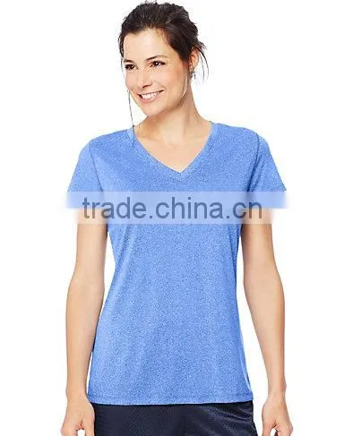 New fashion V round collar T shirt V-neck t-shirt OEM ODM Offered