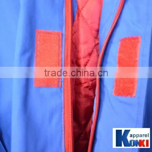 winter auto racing jacket/ winter clothes/warm customized worker uniform