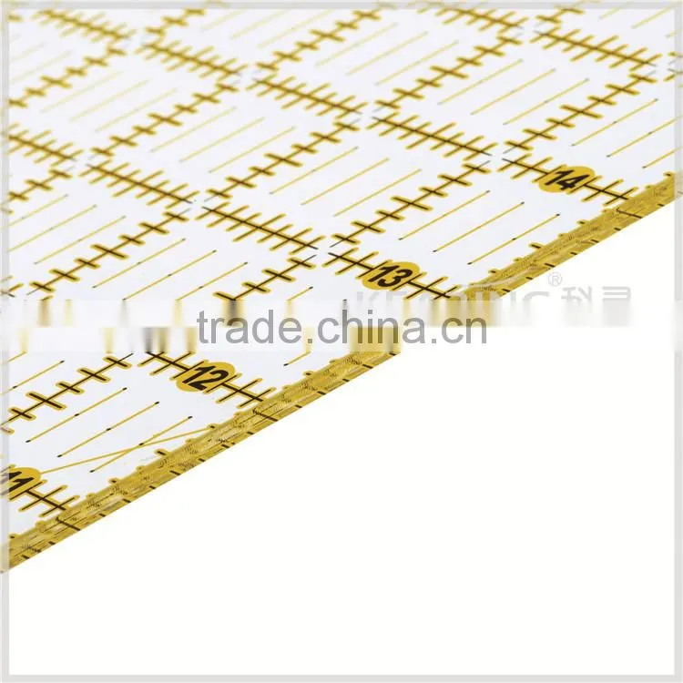 Kearing high qualiity metric acrylic ( 60 * 16 cm ) patchwork ruler sewing & quilting plastic ruler # KPR6016