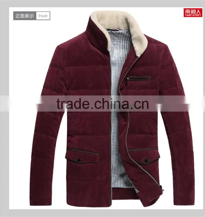 Nanjiren down jacket short thickening style 2014 new series for men's youth jacket