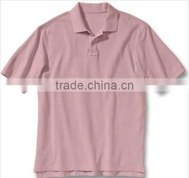 100% Cotton Men's Short Sleeve Blank Polo Shirt