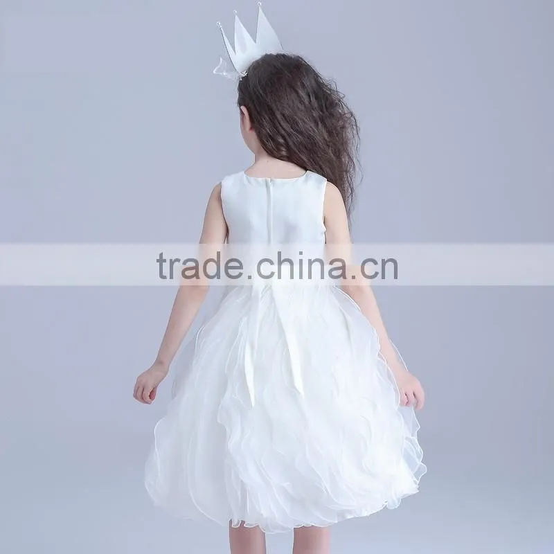 children summer frock girl fashion dresses for party stripes ruffle designs dress