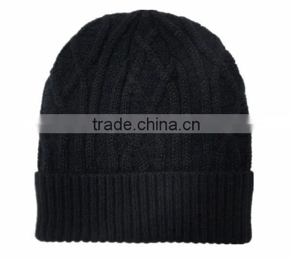 Popular custom cable knitted hat