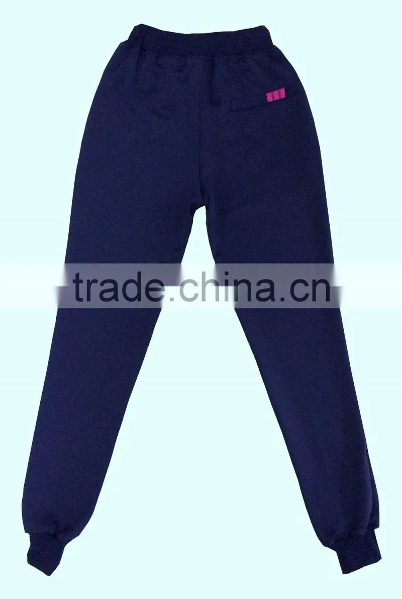 Fashion custom fantastic matching color women contracted long sleeve sportswears made in china