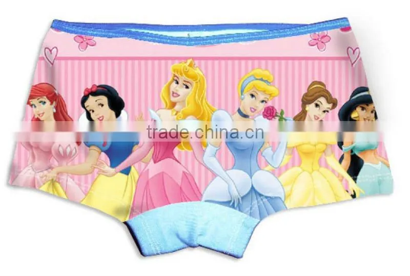 kids underwear with cartoon printing for children