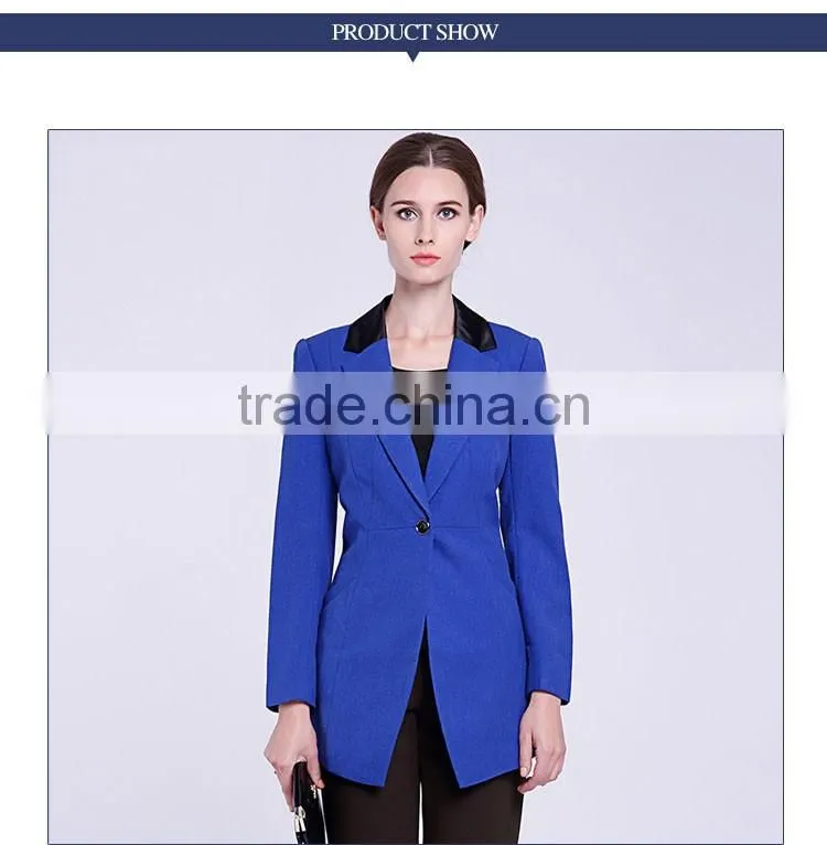New Design Ladies Latest Office Simple Style Ladies Suit ,women sexy business suits