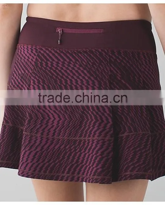 2016Fashion Cheap Sexy Running Tennis Skirt Women Badminton Wear Sportswear Tennis Skirt