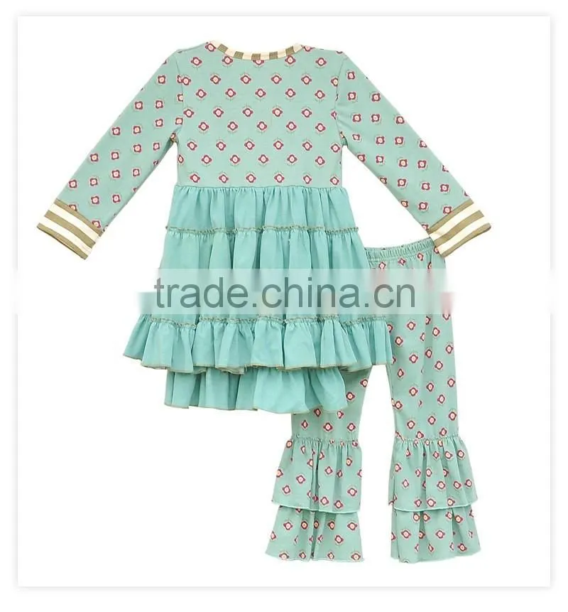 Alibaba very popular girls clothing baby clothes factory girl's boutique long sleeve suit