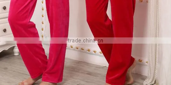 Women fantastic winter velvet pajamas zip hoodie fitness design pajamas for women
