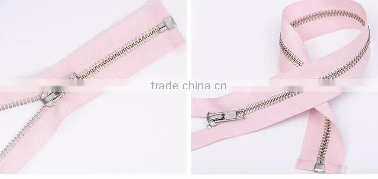 3# Aluminum Metal Zipper or Zips