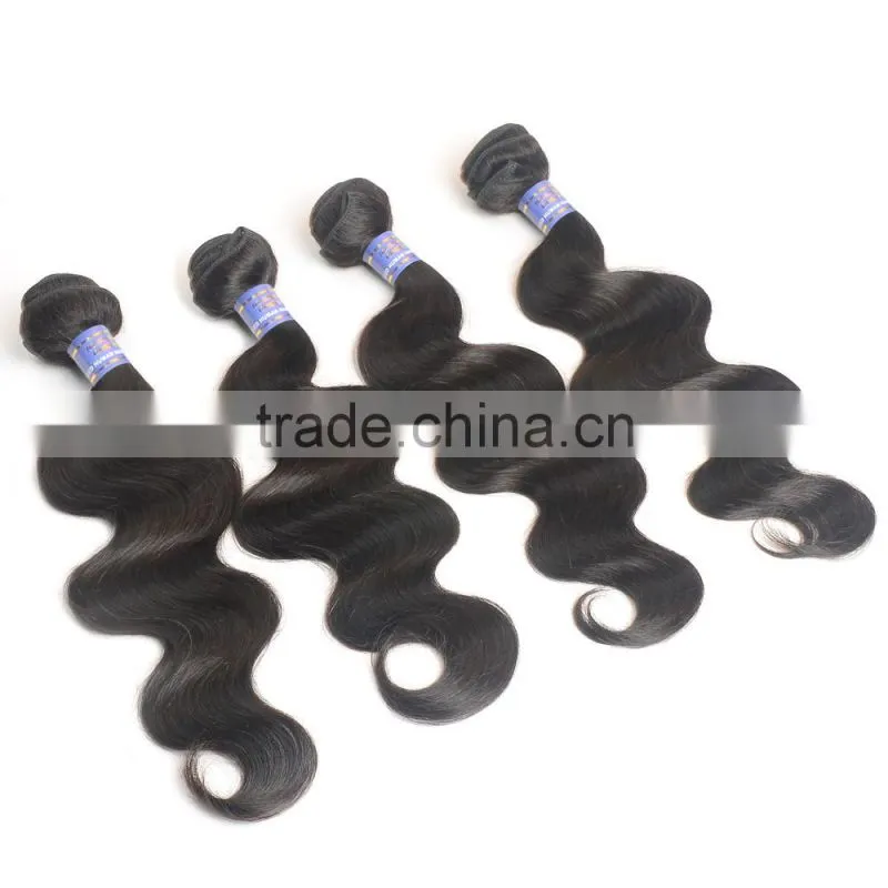 100% human hair,body wave hair weft
