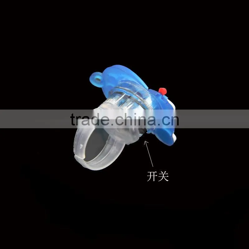 holiday led finger ring birthday party flashing flashing led lights
