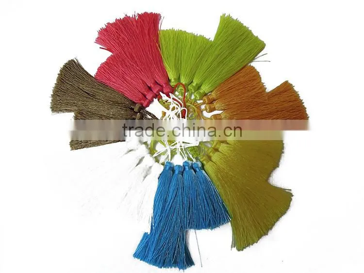 colorful cotton tassel,red tassel,cheap tassels