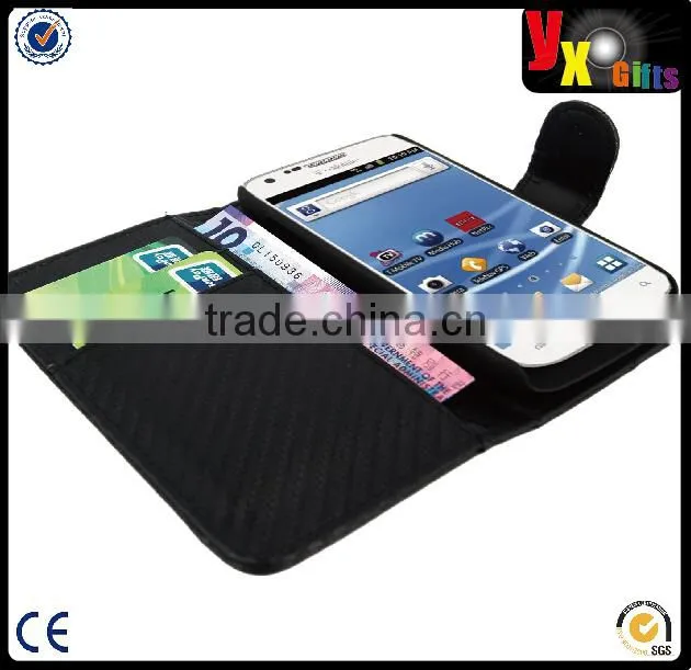 Wallet Case for Samsung Galaxy S2 T989 T-mobile Pu Leather Wallet Card Flip Open Case Cover Pouch