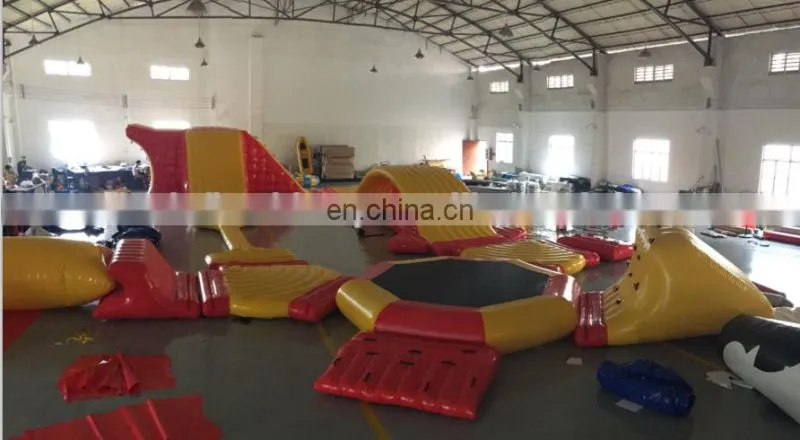 2017 high quality inflatable water trampoline rental