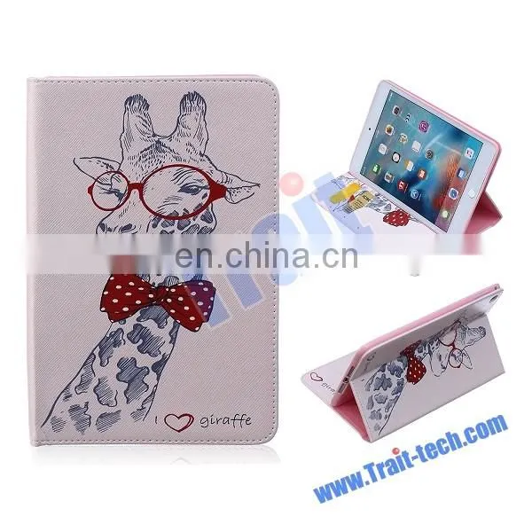 For iPad Mini 4 Case Tablet, 2016 New Design Leather cover for iPad Mini 4
