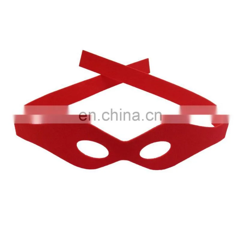 Masquerade Ball sexy women Faux Leather eye mask wholesale Black Zorro eye mask for party NCH-2477
