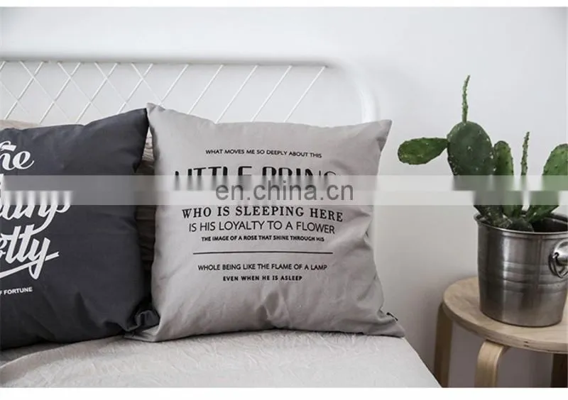 High Quality Couch pillows Decorative Custom Cushion cover