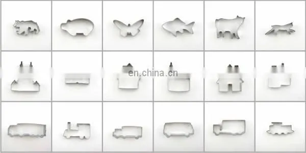 new arrival fast delivery custom letter shape cookie cutter