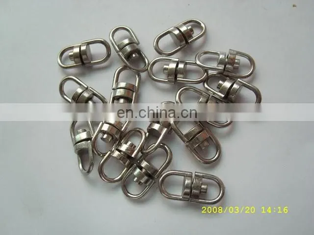 Wholesale metal Double snap hook / metal fishing snap hook