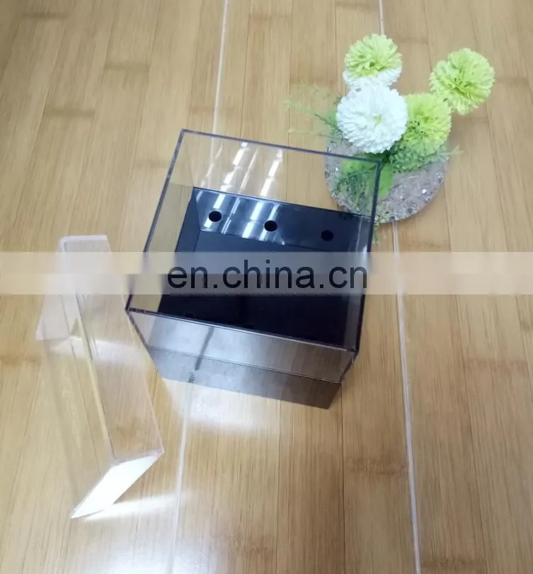 new style flower box luxury music acrylic flower box
