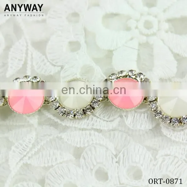 fashion golden braid sequins tape design