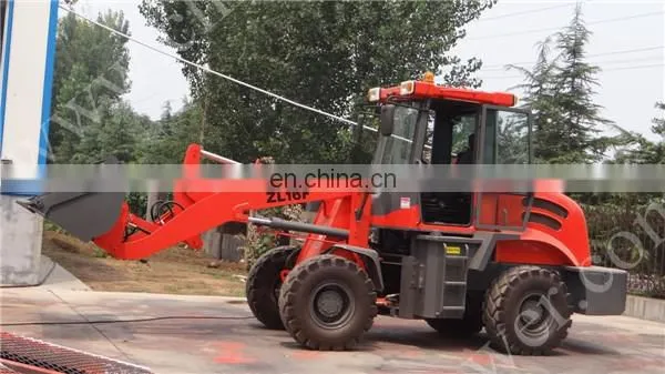 1.6ton ZL16F front quick hitch wheel loader