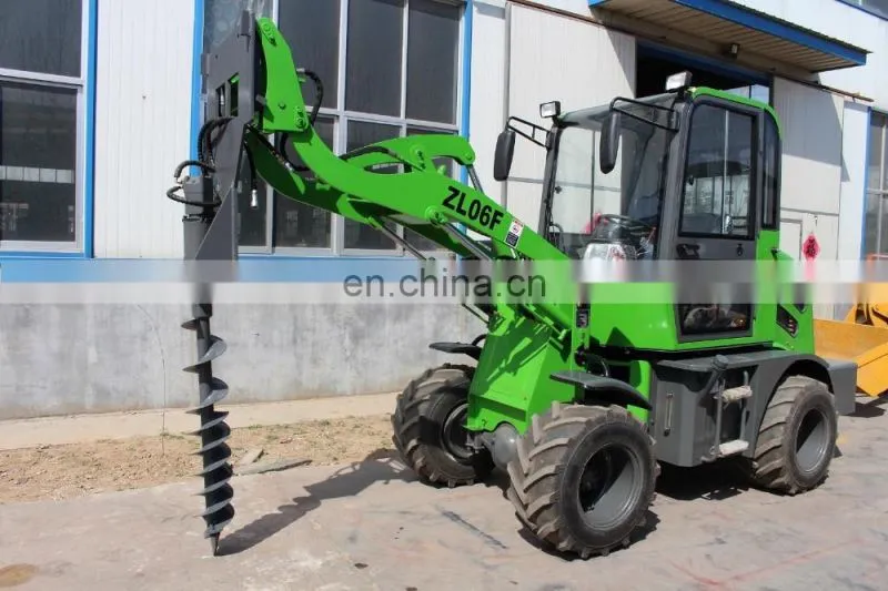 Weifang ZL08F 800KG 0.8 ton CE mini wheel loader for sale
