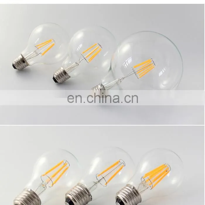 E12/E14 AC 110V 120V 60Hz Dimmable LED Edison Filament Candle Light Bulb 2W 4W 6W Replace 20w 40w 60W Incandescent Lamp Lighting