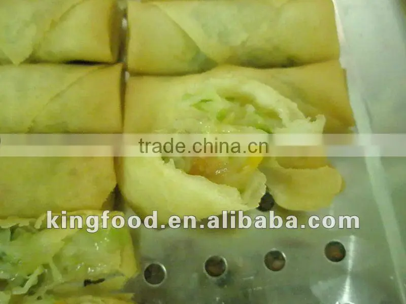 Chinese frozen vegetable spring roll