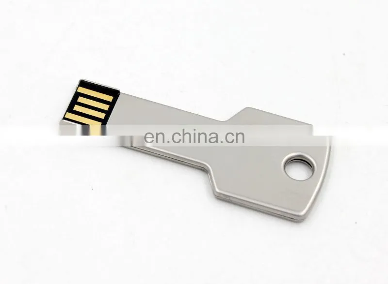 Mini Metal Silver Gold Metal Key Shaped USB 2.0 Flash Drive memory 4GB 8gb 16gb 32gb 64gb USB key