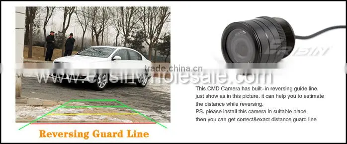 Erisin ES288 28mm Auto Rear View Camera with Automatic White Balance
