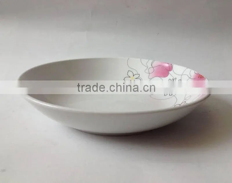 Wholesale cheap bulk white porcelain dinner plates for wedding