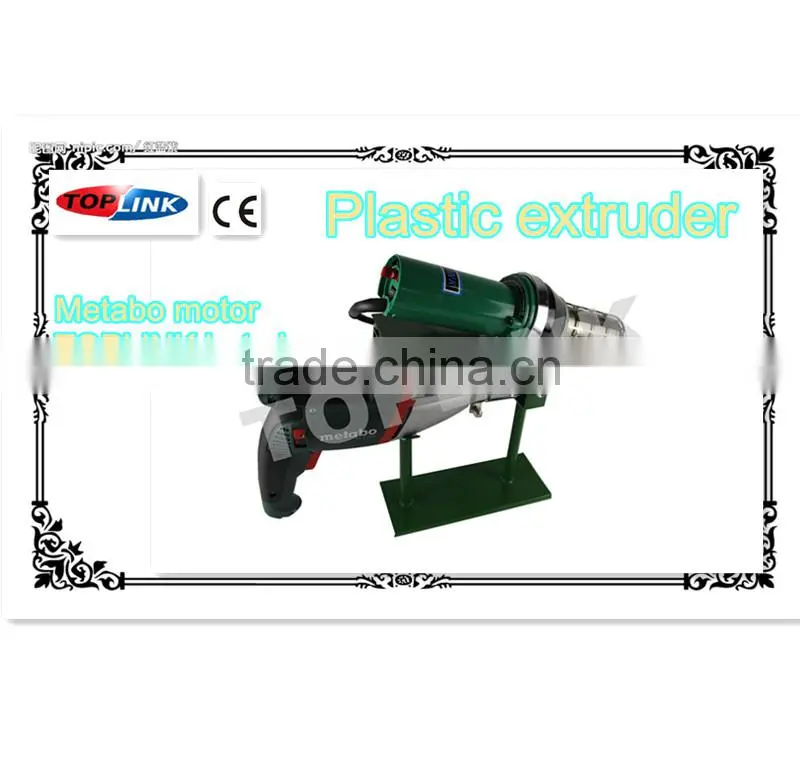 Metabo 1100W motor and TOPLINK 1600W heat gun extruding welder