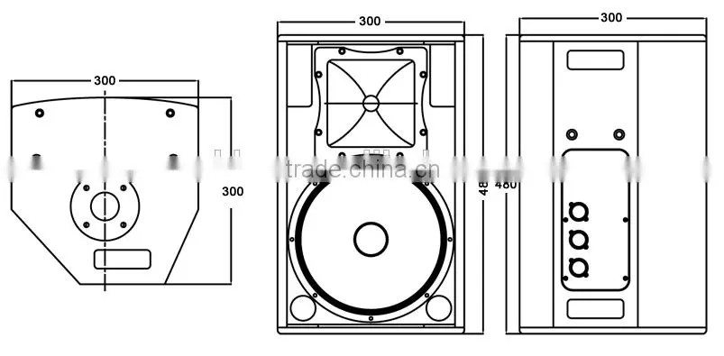RF20TT+ 10 inch neodynium loudspeaker, speakers and loudspeaker