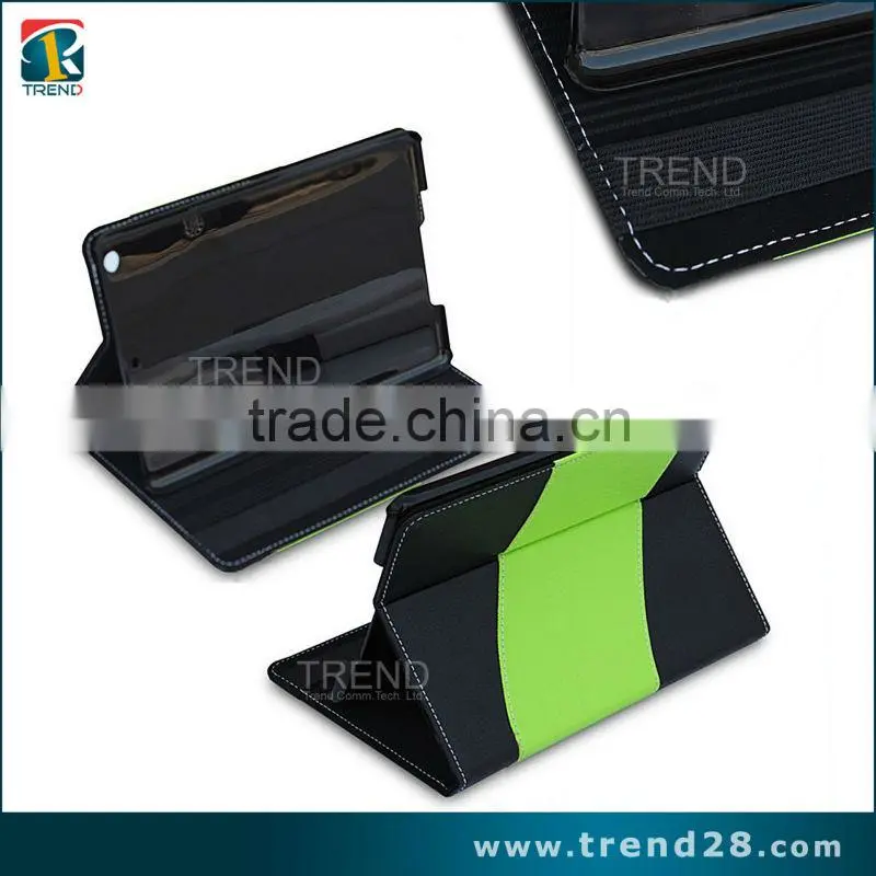 alibaba express folding leather case for ipad mini with belt