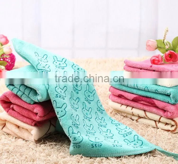 Cheap Wholesale Customized Printed Face Baby Towel Fabric