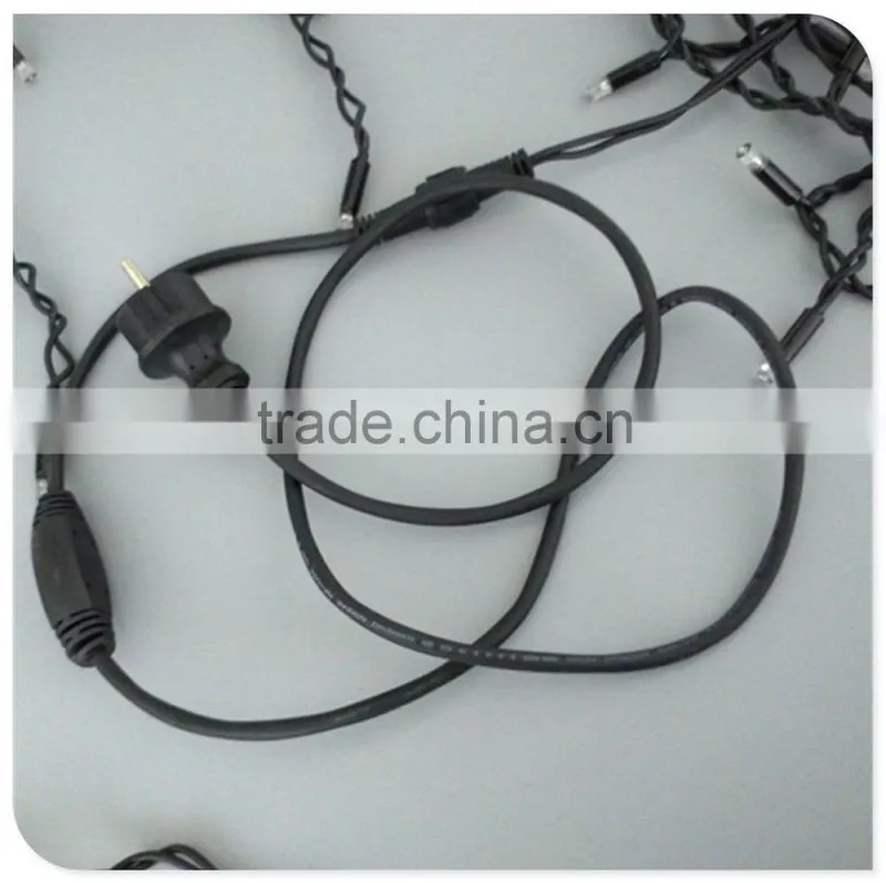 rubber cable led christmas icicle light