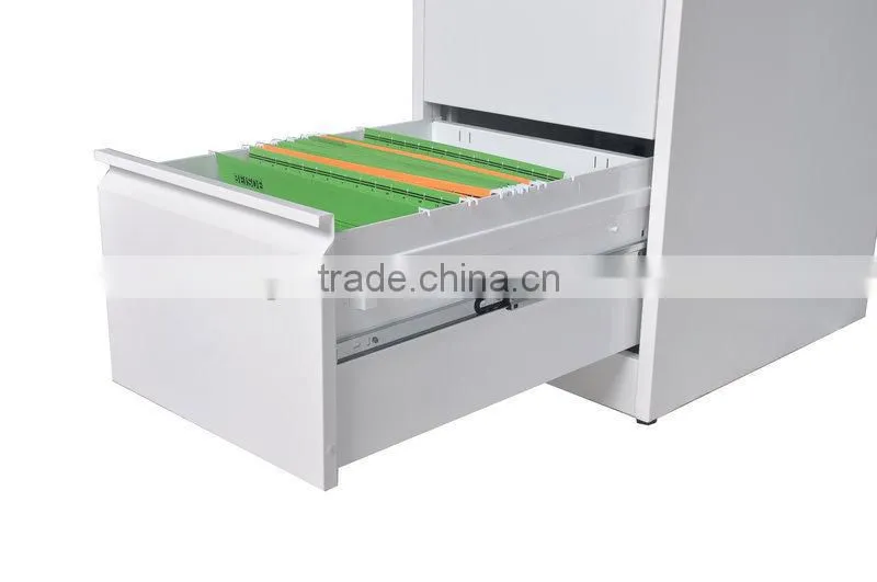 (DL-V2) 2 drawer metal legal size filing cabinet with 3-way slider