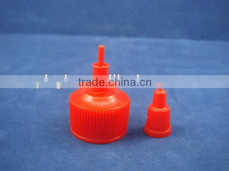 PP black or red twist top cap