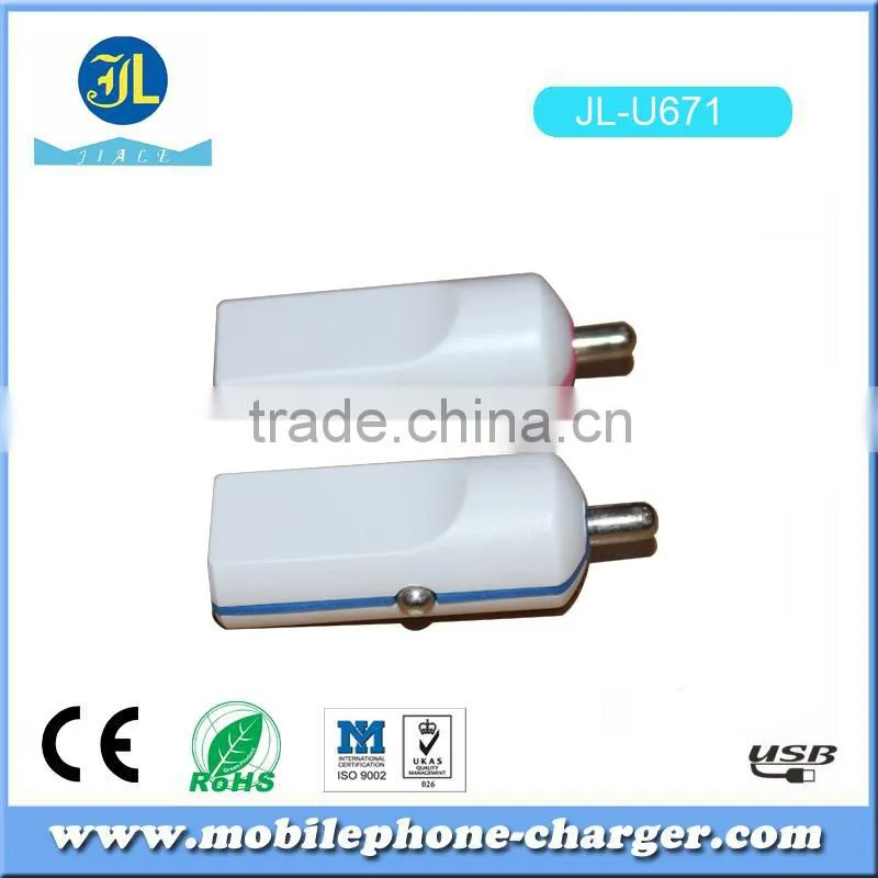 Mini car accessories phone charger new products usb car charger gift for sale