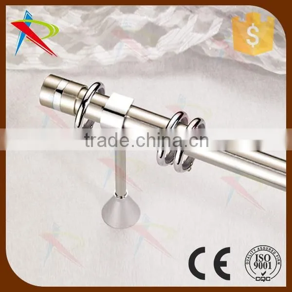Simple design 25mm finial curtain rod window curtain rods