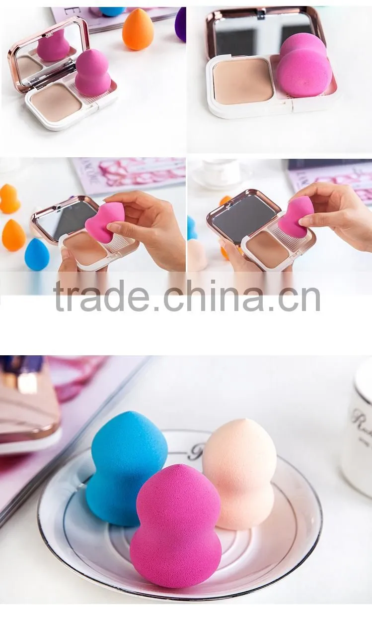 Latex-free Gourd Bottle Shape Makeup Sponge Cosmetic Puff
