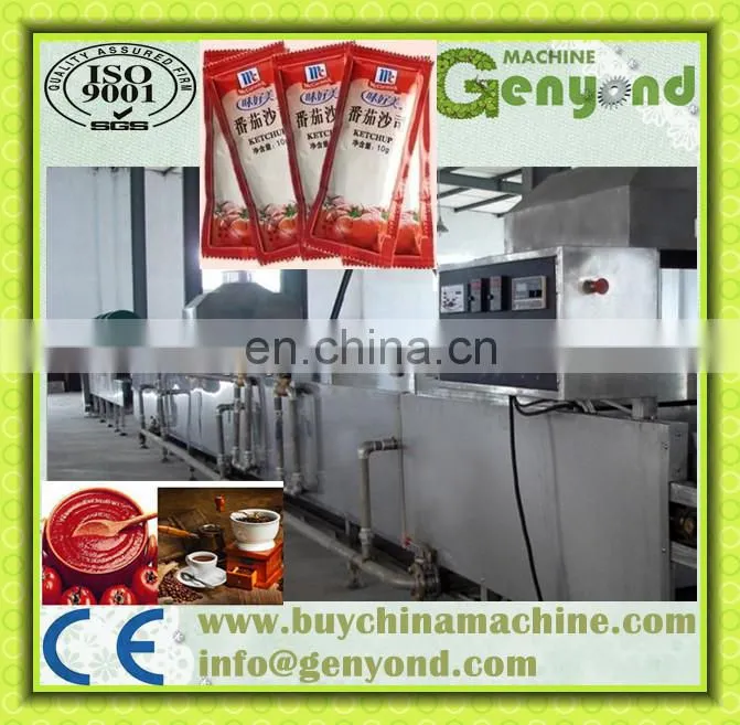 Tomato Paste Processing Line Ketchup Production Plant