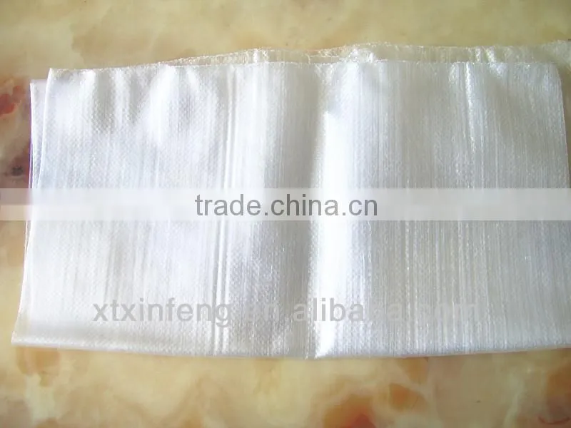 transparent PP woven bag, virgin material PP bag, transparent PP woven sack,china