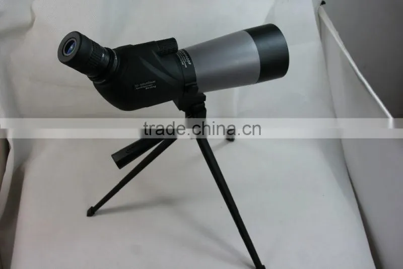 China supplier Professional GOMU 20-60x60 Spotting Scope Landscape Lens Telescope Black made in china